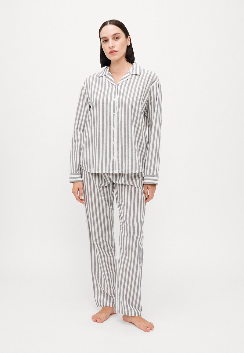 ONLY ONLKATHERINE STRIPE NIGHTWEAR - Pyjama - thunderstorm