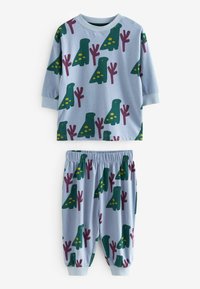 Next 3 PACK REGULAR FIT SET - Pigiama - green  blue  purple dinosaur