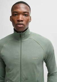 BOSS MIX&MATCH - Sweater met rits - light green