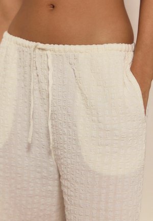 TEXTURED 2 PACK - Pyjama bottoms - ecru khaki