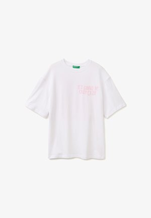 United Colors of Benetton, - T-shirt z nadrukiem