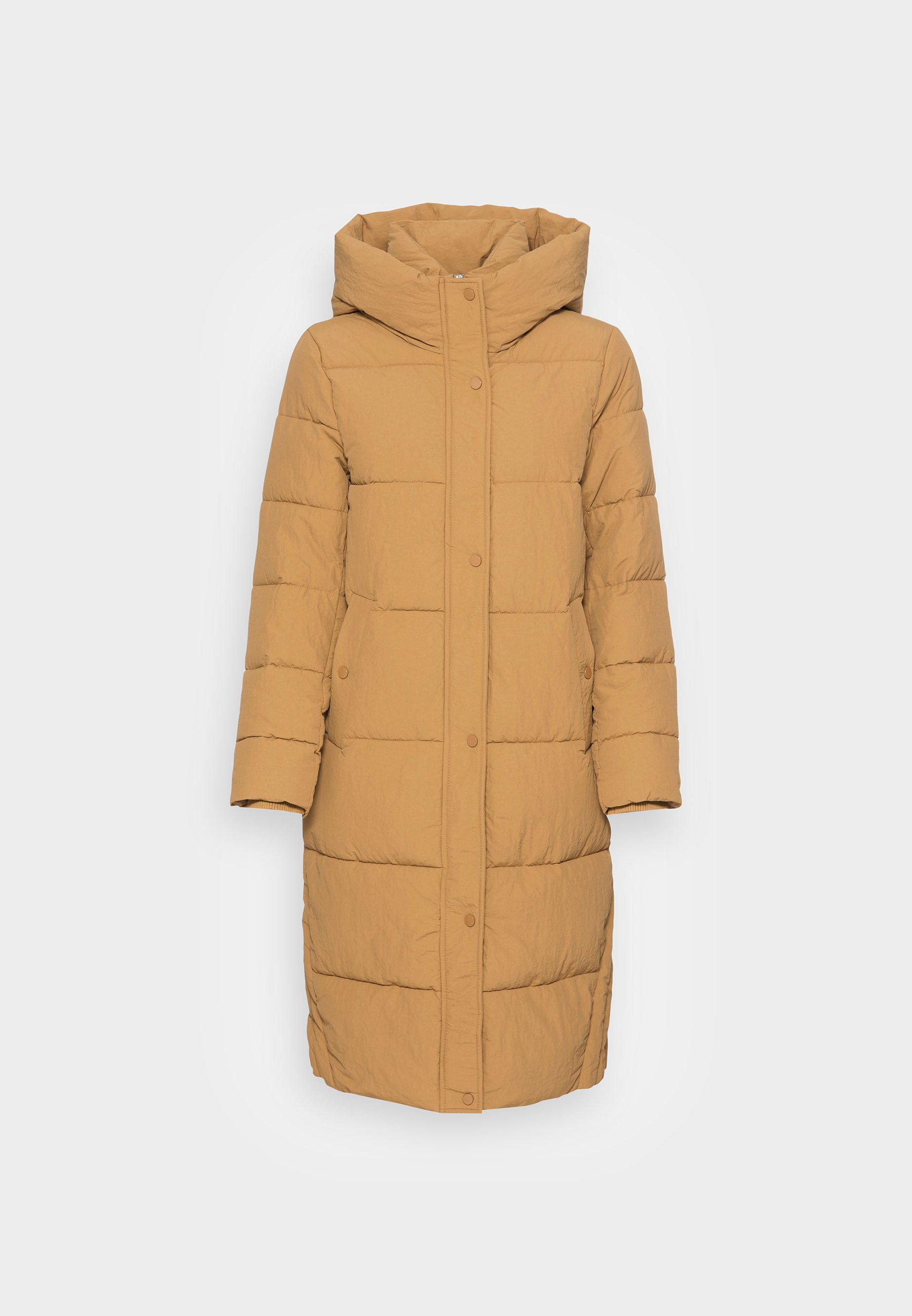 camel down coat
