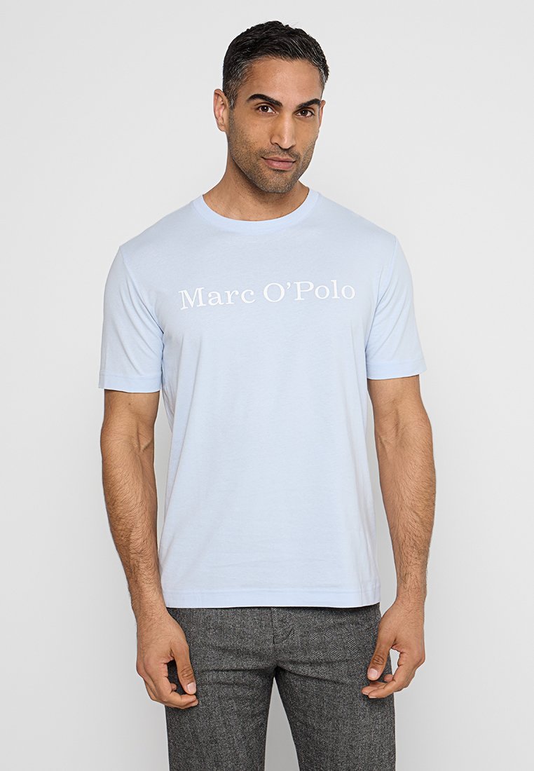 Marc O’Polo T-shirt print lichtblauw