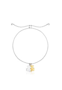 TOUS Bracciale Sweet Dolls In Argento Sterling Con Perle E Orsetto, Lunghezza 19 Cm, Gioiello Originale In Confezione Regalo