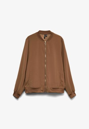 Vero Moda, VMCOCO L/S BOMBER GA NOOS - Bomber-jakk - cocoa brown