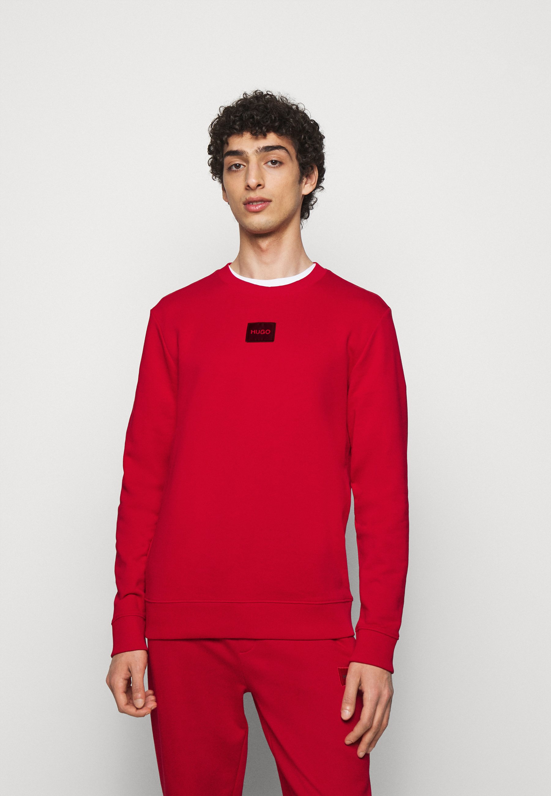 HUGO DIRAGOL - Sweatshirt - open pink/red - Zalando.ie