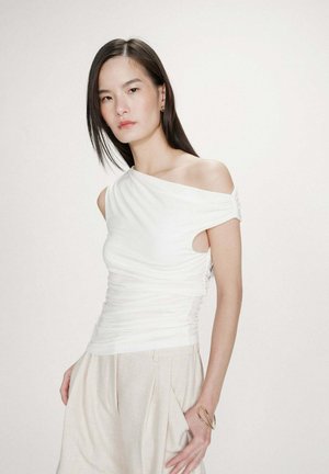 ASYMÉTRIQUE VODIA - Débardeur - ivoire