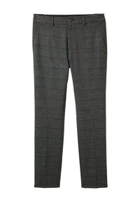 TOM TAILOR Stoffhose - grey black grindle check