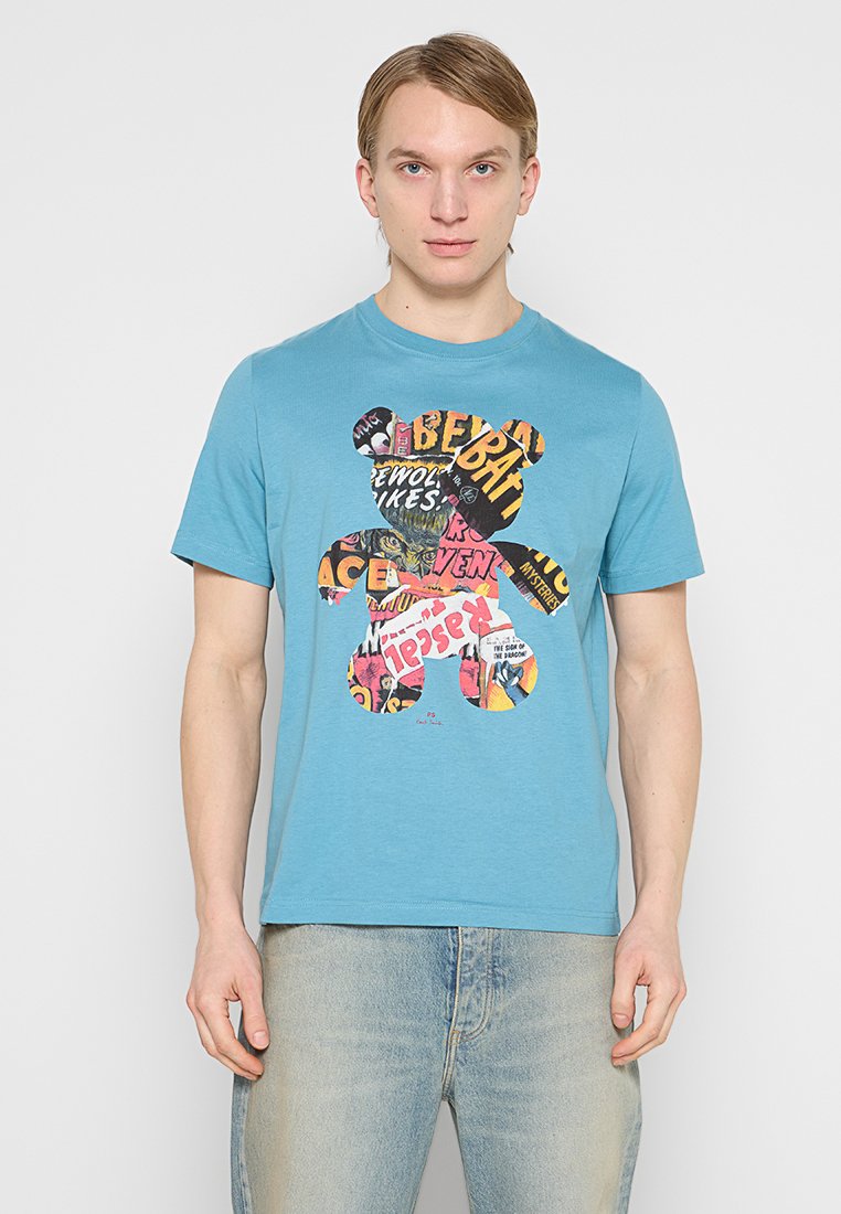 PS Paul Smith T-shirt print groen