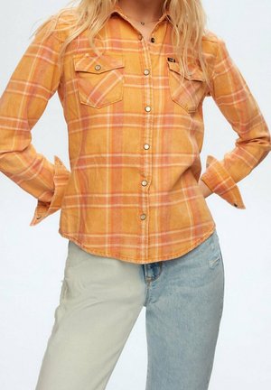 Hemdbluse - orange