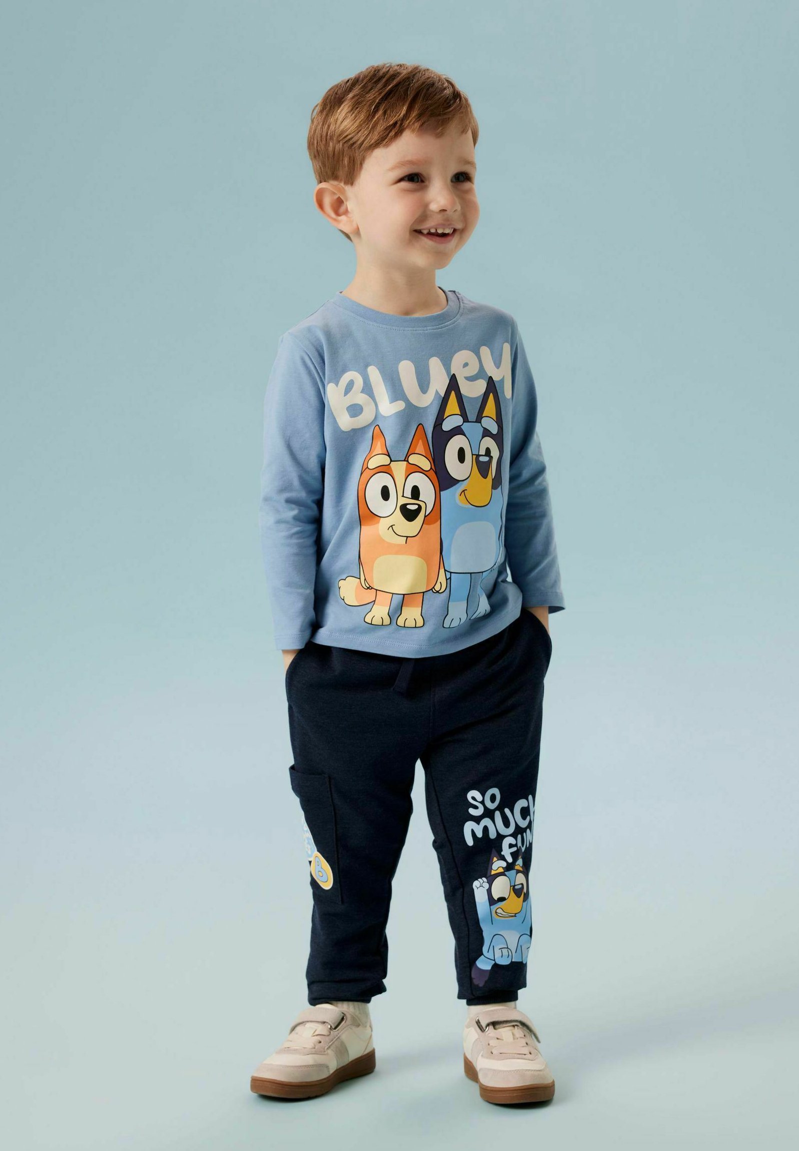 Ellesse Ensemble Sweat à Capuche Et Jogging Finn Garçon Bleu Marine/Gris