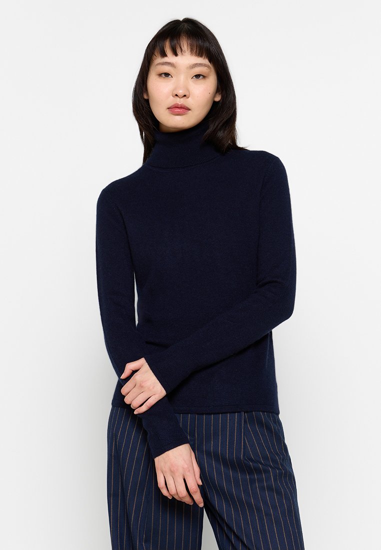 Authentic Cashmere Trui donkerblauw