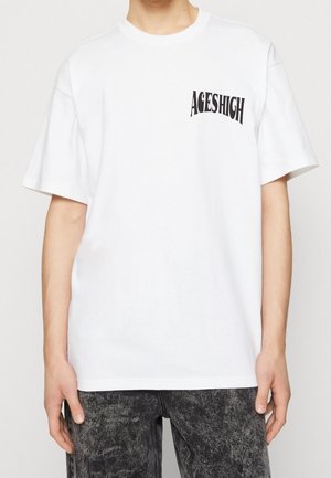 T-shirt print - white