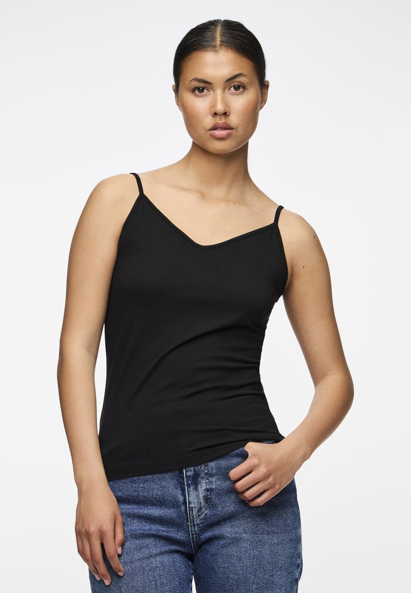 Pieces - PCSIRENE SINGLET - Top - black, Povećaj