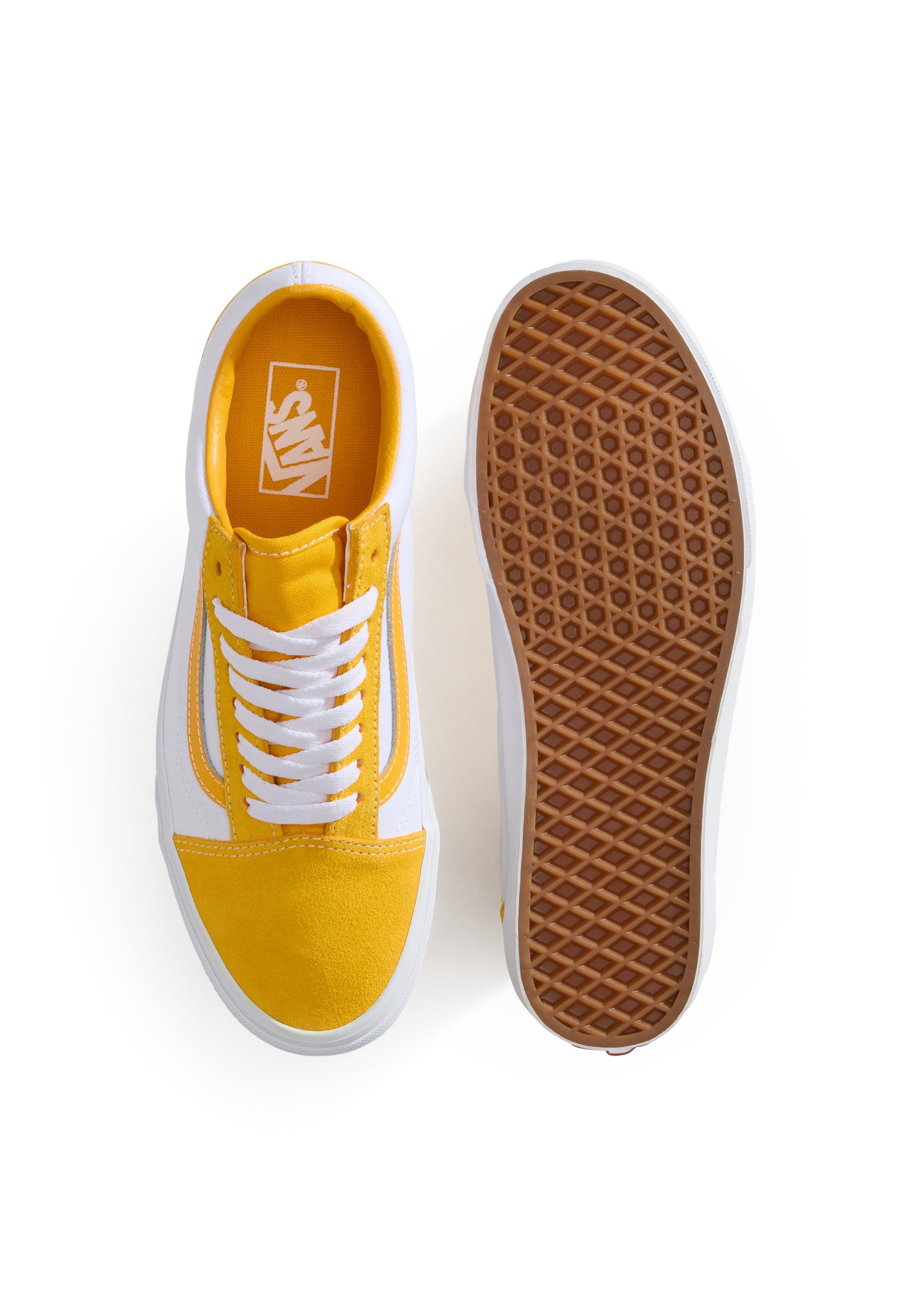 Vans OLD SKOOL UNISEX - Sneakers laag - bright yellow/lichtgeel