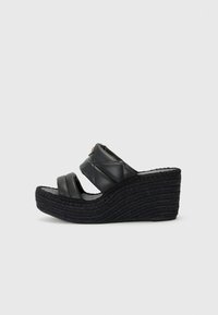 REPLAY Susan Rbj 2, Sandalias Con Cuña Mujer, Platino 045