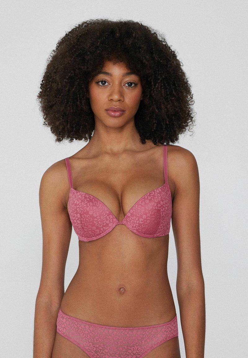 Tezenis - SUPER  - Push-up bra - rosa purple orchid, Enlarge