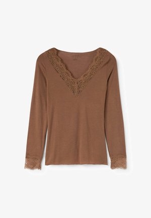 Intimissimi, ULTRALIGHT - Langærmet T-shirt - natural