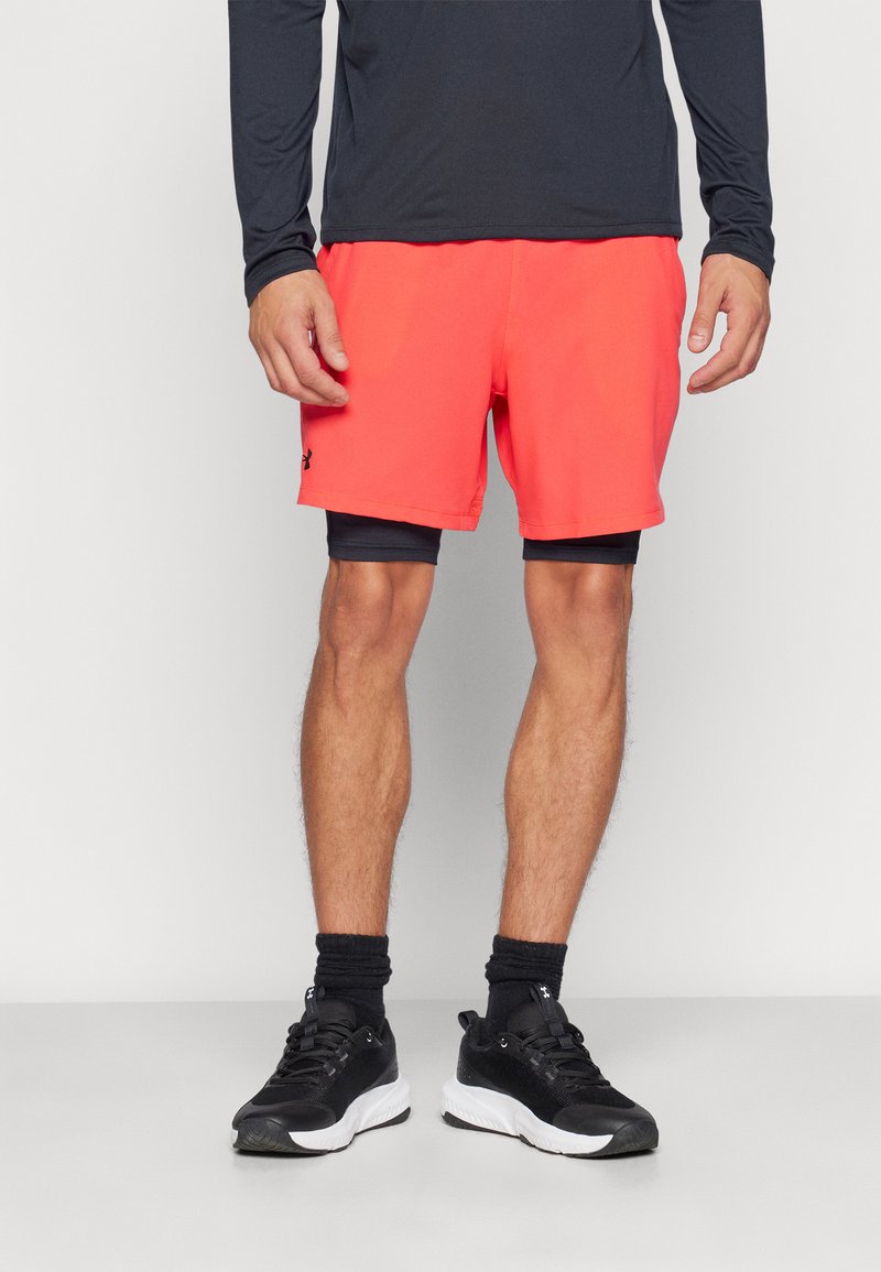 Under Armour VANISH WOVEN - Shorts 2 en 1 - racer red/black