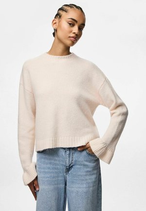 PCJIMMA O-NECK CUFF - Pullover - pink a boo
