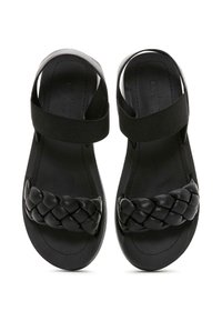 Derimod Sandali con plateau - black