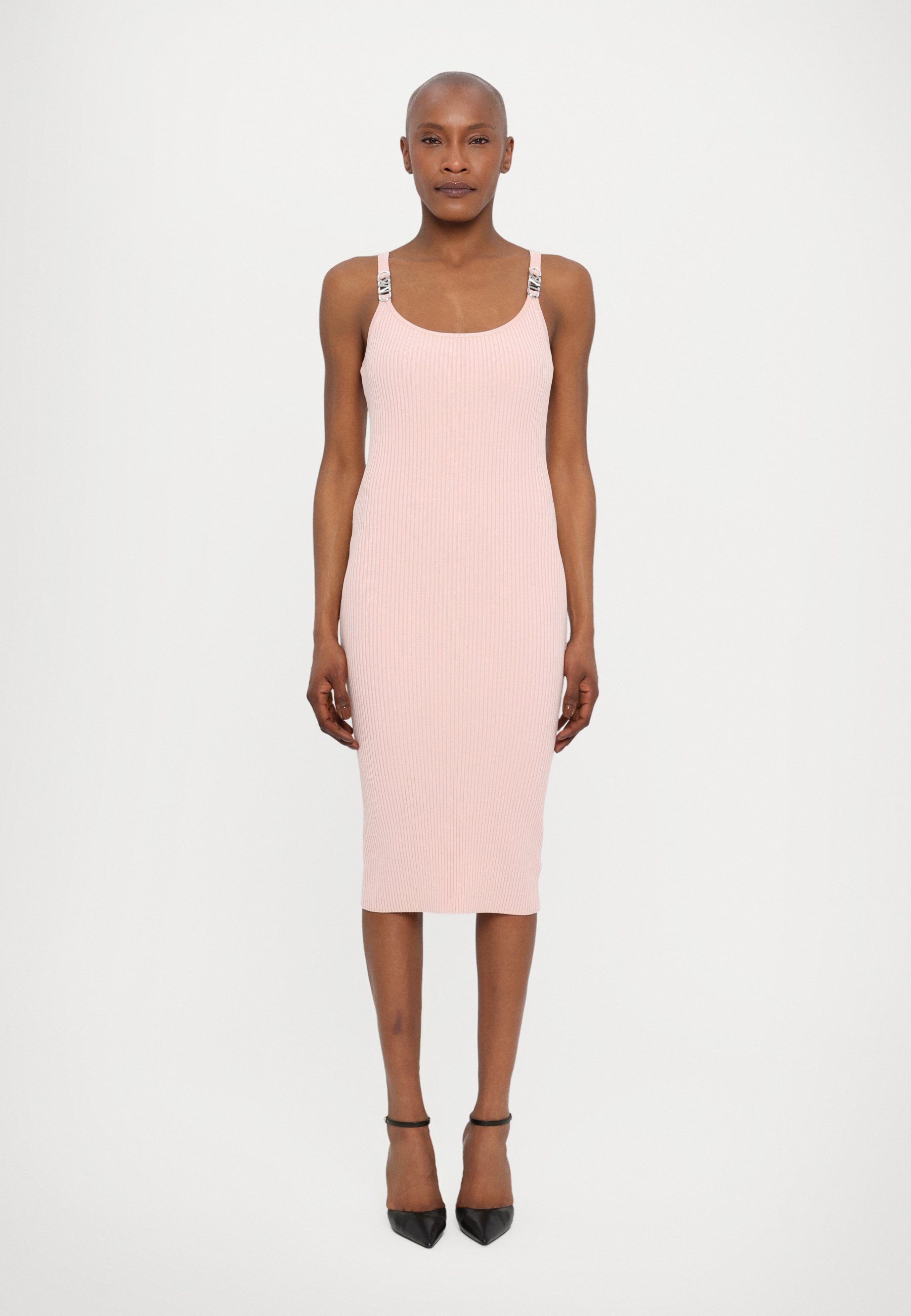 MICHAEL Michael Kors EMPIRE MIDI TANK - Jumper dress - rosewater/light pink  - Zalando.ie
