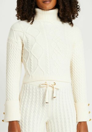 Strickpullover - white