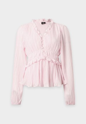 Vero Moda, VMDORA DETAIL PLISSE - Camicetta - pink-a-boo