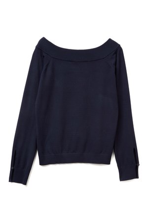 BARDOT NECK  - Mikina - blue