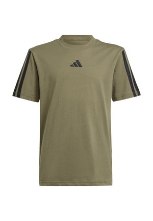 J 3S TEE 160 - T-shirt con stampa - olive strata black