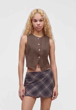 ONLY, ONLRINEA BUTTON  - Chaleco - bracken