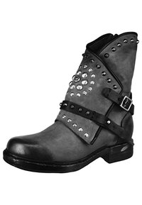A.S.98 ELEGANTE ARCHE - Cowboy/biker ankle boot - anthracite grey