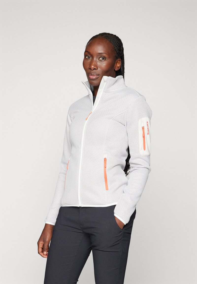 Icepeak BOWERSVILLE - Veste polaire - natural white/blanc - ZALANDO.FR
