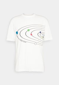 T-shirt Homme Paul Smith Blanc Taille S - Imprimé Graphique Coton Bio