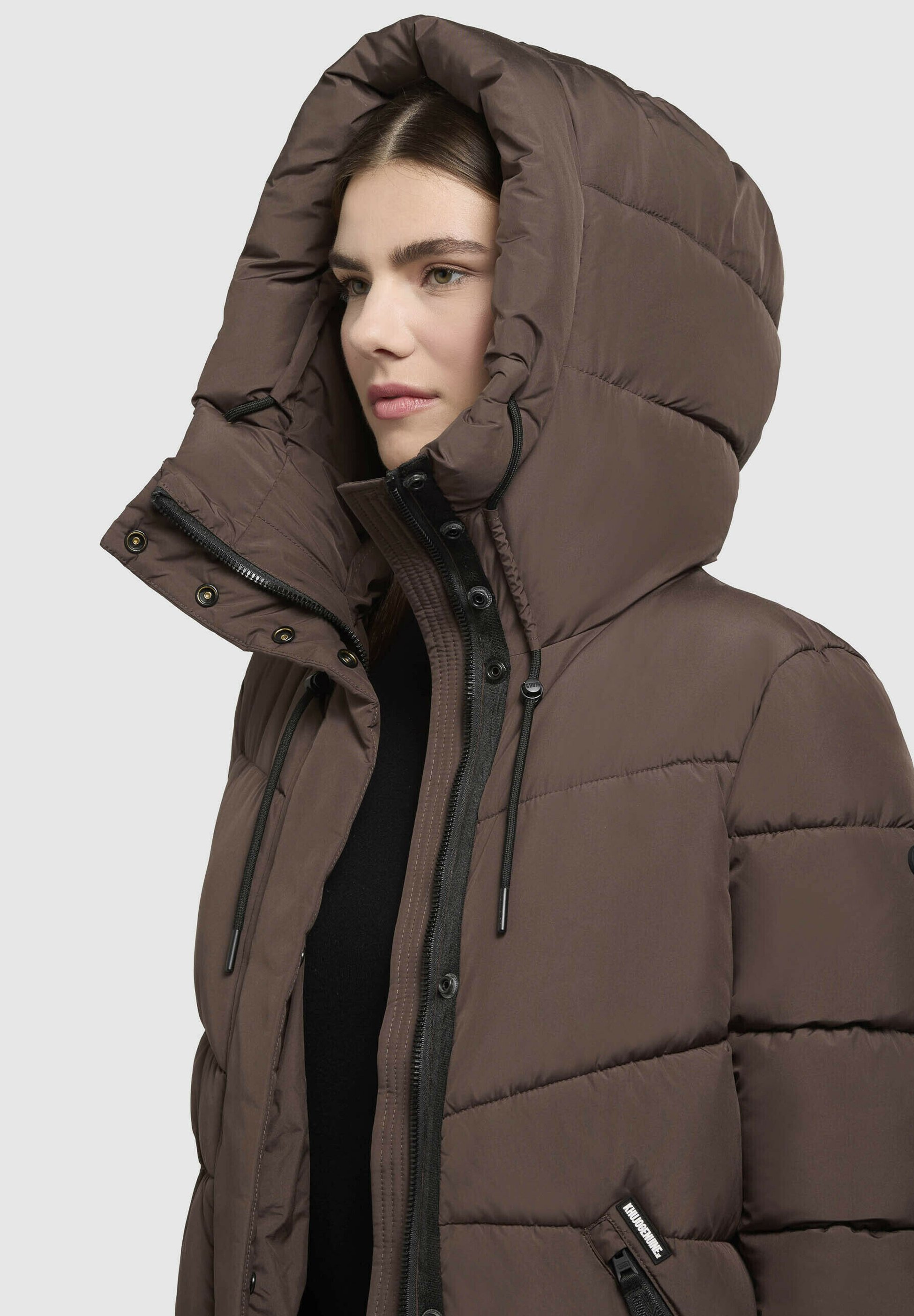 khujo SHIMANTA - Winter coat - dunkelbraun/dark brown - Zalando