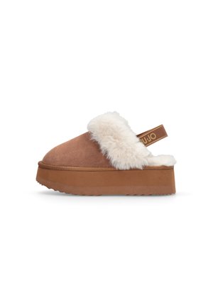 JANE - Pantofole - cognac