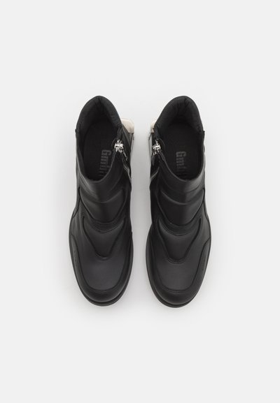 GmbH BARIS MOTO BOOT BAG MIX UNISEX - Členkové čižmy - black