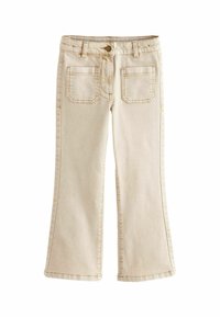 Next - STANDARD - Flared Jeans - stone natural Miniatuurafbeelding 1