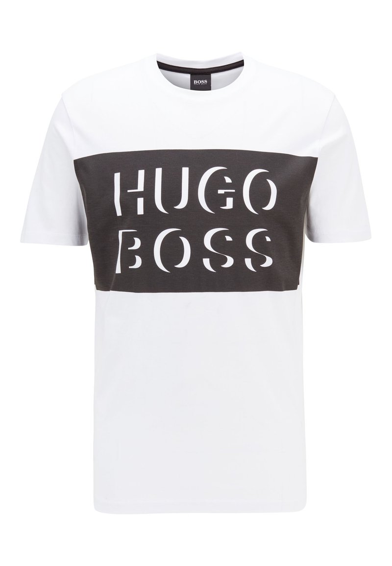 Herren T-Shirts basic | BOSS TIBURT 162 T-Shirt print black/schwarz - QT13307 Herren T-Shirts basic | BOSS TIBURT 162 T-Shirt print black/schwarz - QT13307