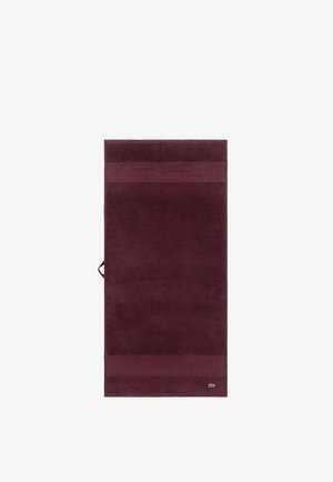 Lacoste Home, L LECROCO - Strandtuch - bordeaux