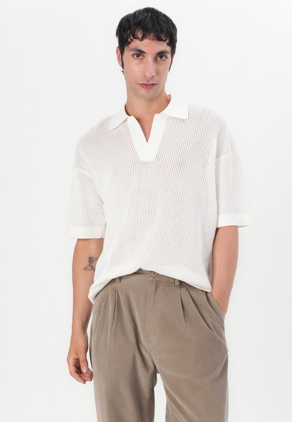 LAURENZZO - Polo shirt - ecru3