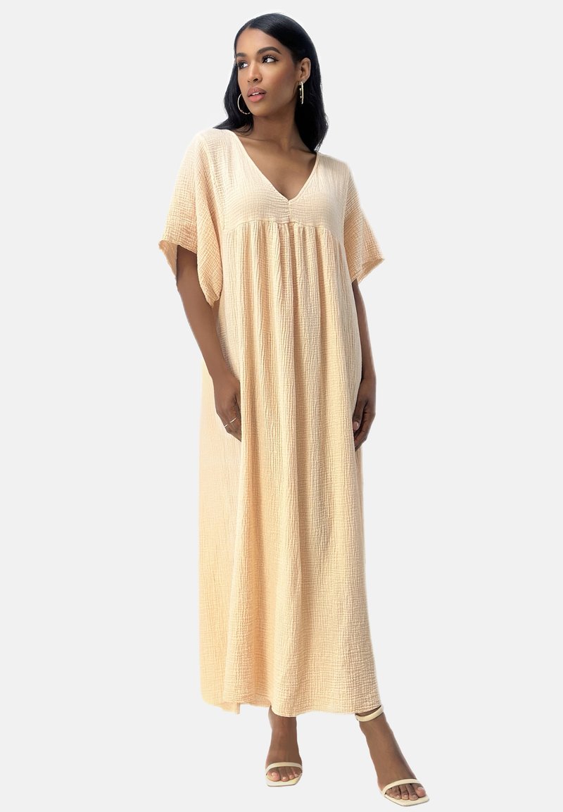 Elara Robe longue - hellbeige