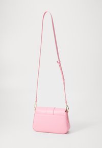 Lacoste FLAP CROSSOVER BAG - Rankinė - peony
