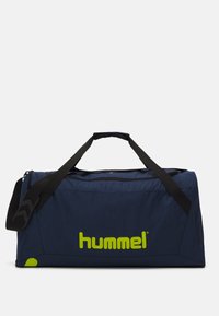 Unselected, dark denim/lime punch