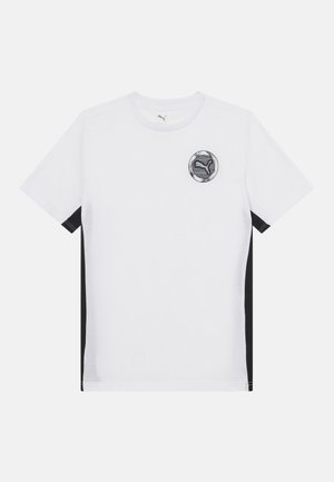 ACTIVE SPORTS SMALL GRAPHIC TEE UNISEX - Sportska majica - puma white