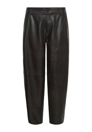 My Essential Wardrobe, MWJACKIE LEATHER HIGH BARREL - Pantalon en cuir - delicioso