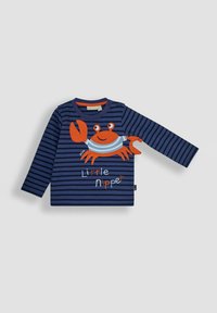 JoJo Maman Bébé APPLIQUE - REGULAR FIT - Hosszú ujjú felső - denim blue crab