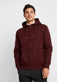 Solid SDSWEAT - Felpa con zip - wine