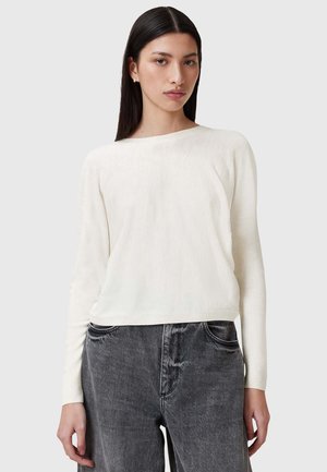JULIEANA WRAP - Jumper - chalk white