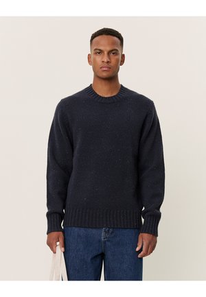 Les Deux GARY FLECK ROUNDNECK - Džemper - dark navy